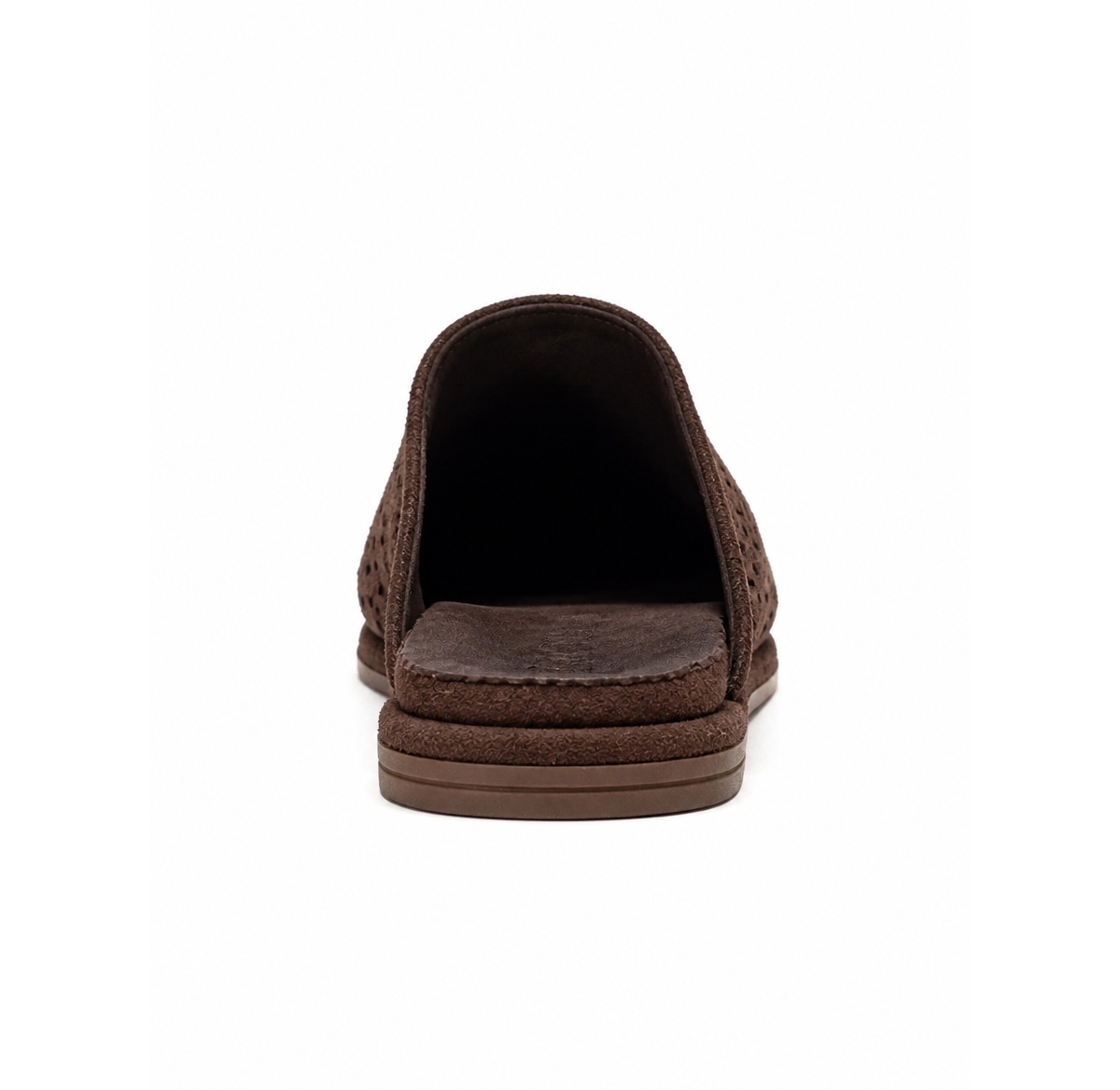 Forever and Always Shoes Melara Leather Slip On Mule