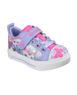 sc♡ Skechers Toddler Girls Twinkle Toes: Twinkle Sparks - Butterfly