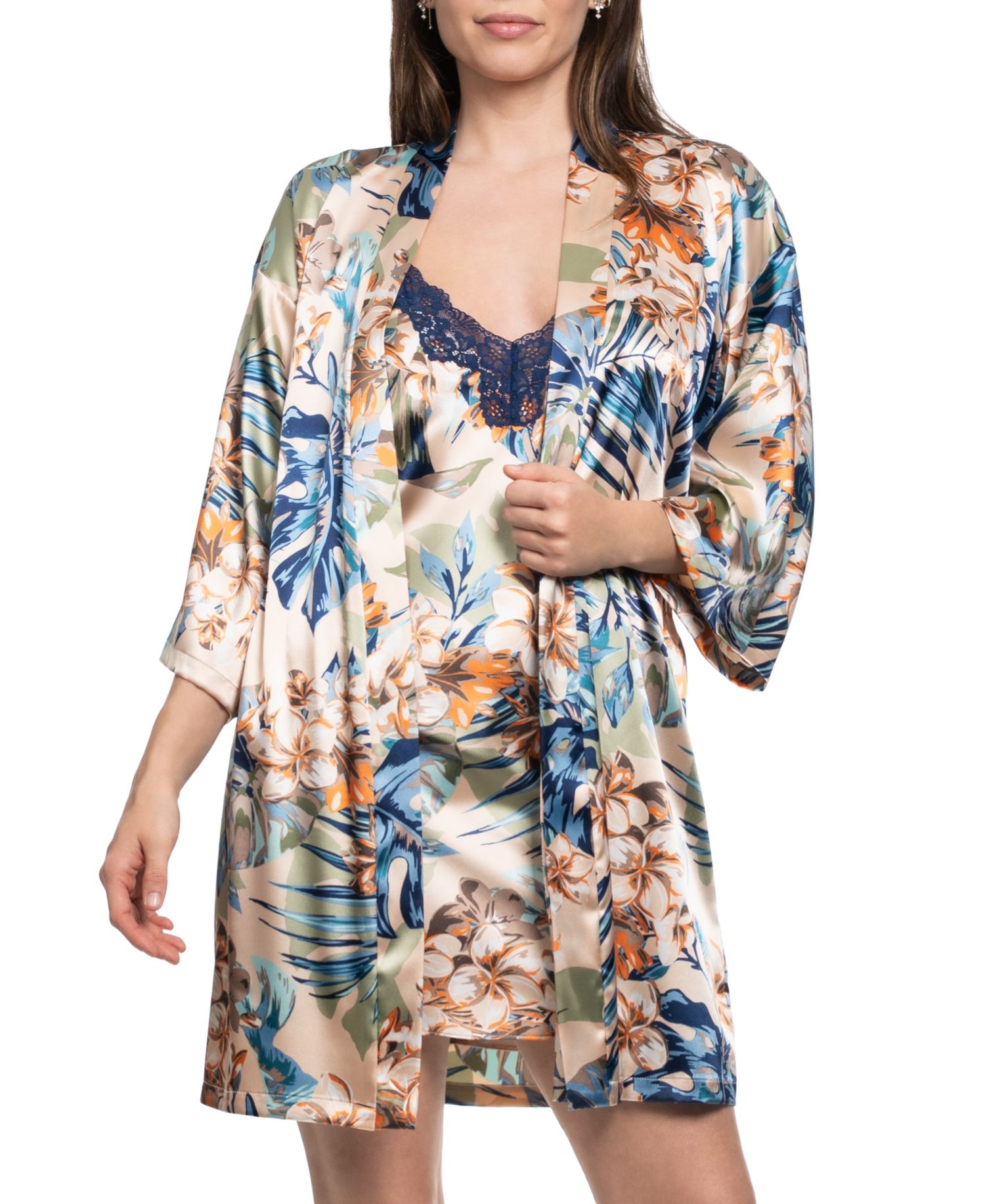 Women's Printed Self-Tie Wrapper