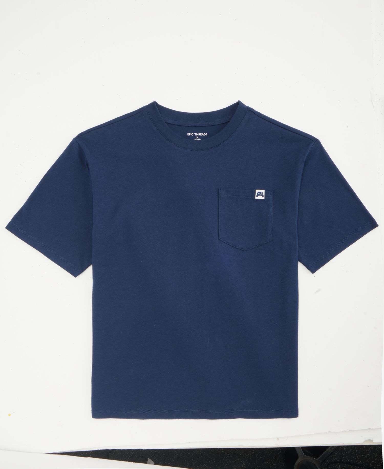 Boys' XS-XL Heathered Pocket T-Shirt