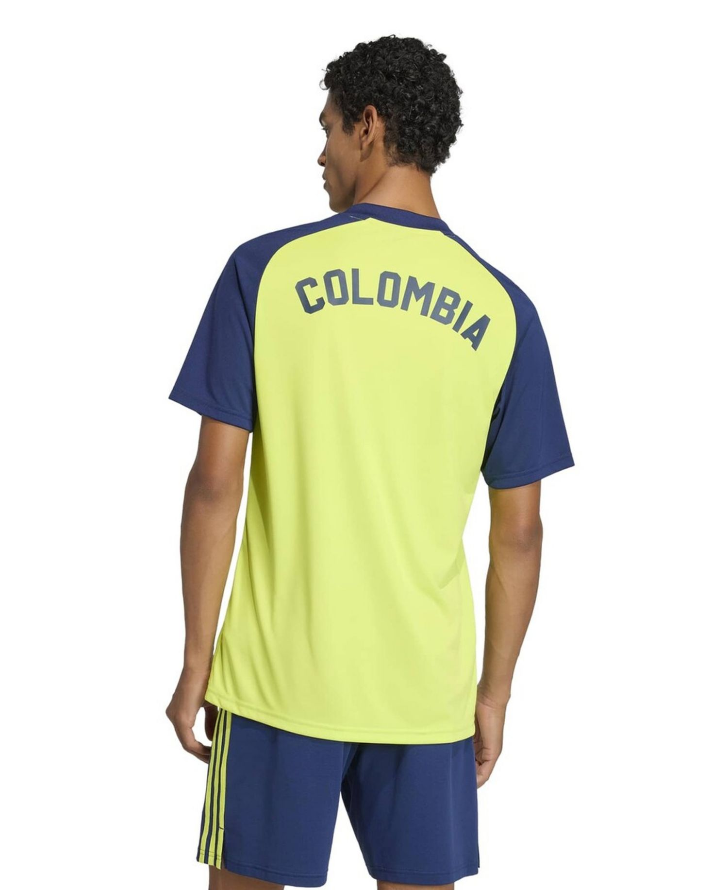 Men's Yellow Colombia National Team 2026 Pre-Match Jersey