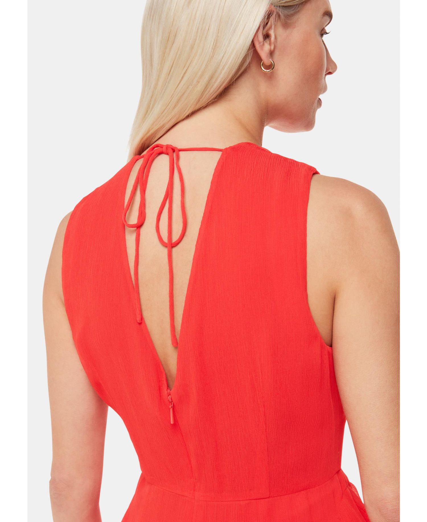 Women's Nellie Frill Detail Midi Dress