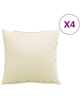 Throw Pillows 4 pcs 23.6"x23.6" Fabric