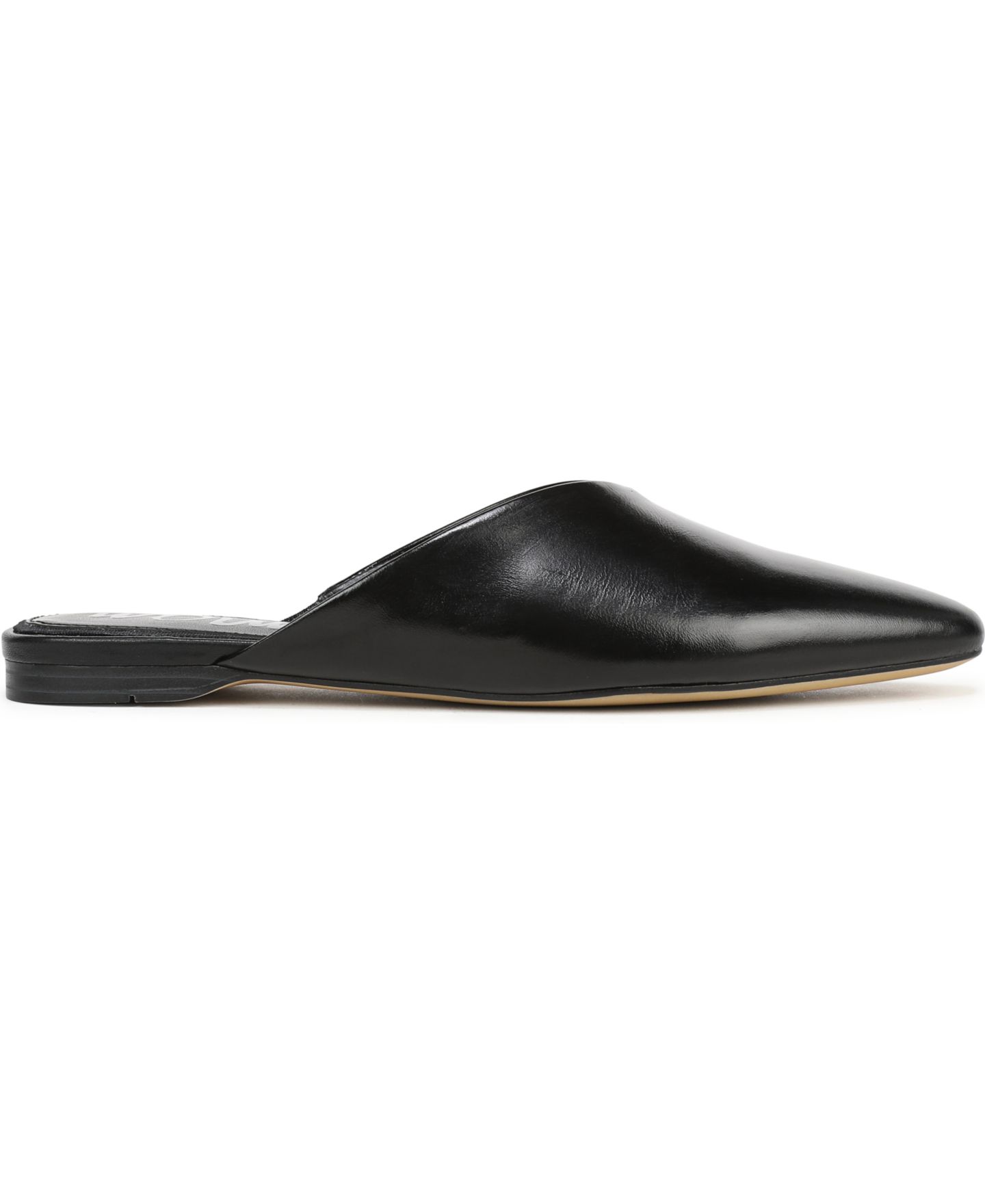 Женские сабо Sam Edelman Khai Slip-On Mules, цвет: Чёрный кожаный — фото 2