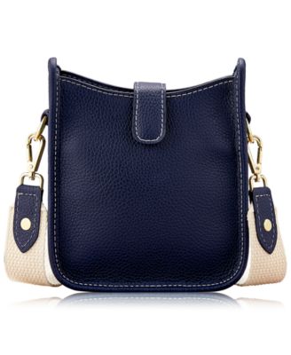 Ellie Pebble Leather Mini Crossbody Handbag