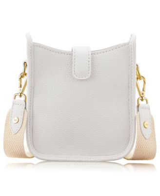 Ellie Pebble Leather Mini Crossbody Handbag