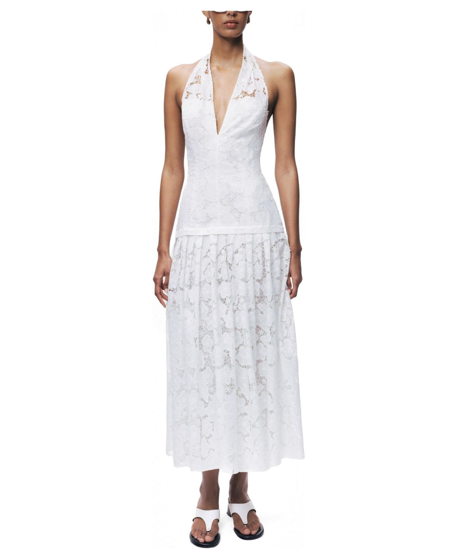 Women's Sleeveless Midi Dress