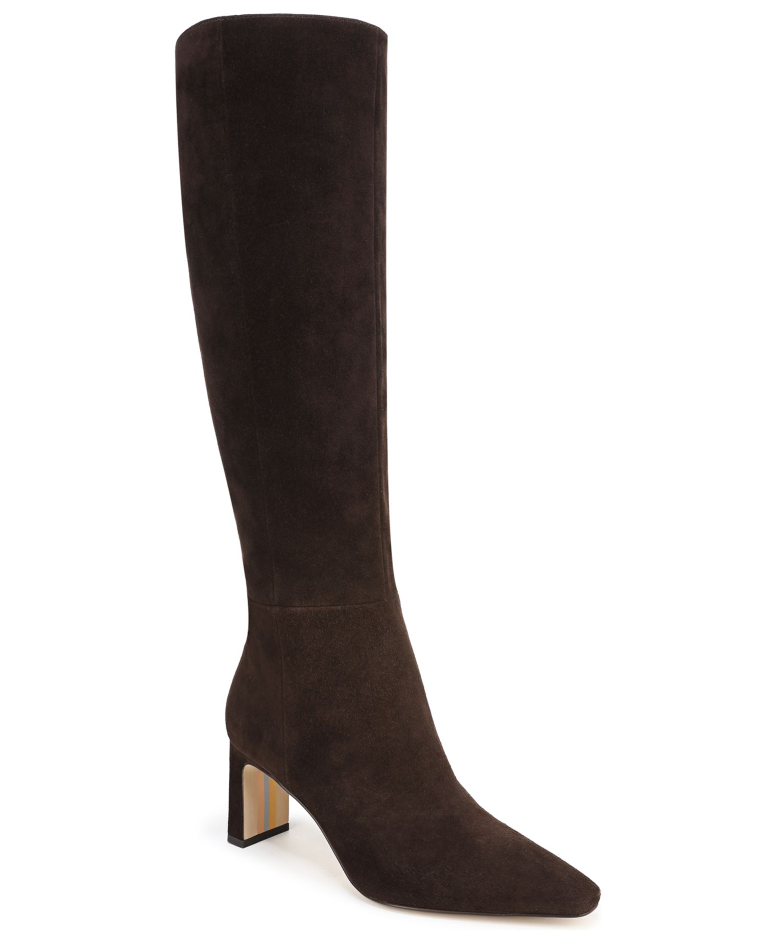 Women's Sylvia Snip Toe Knee High Dress Boots, Regular, Wide & Extra Wide Calf