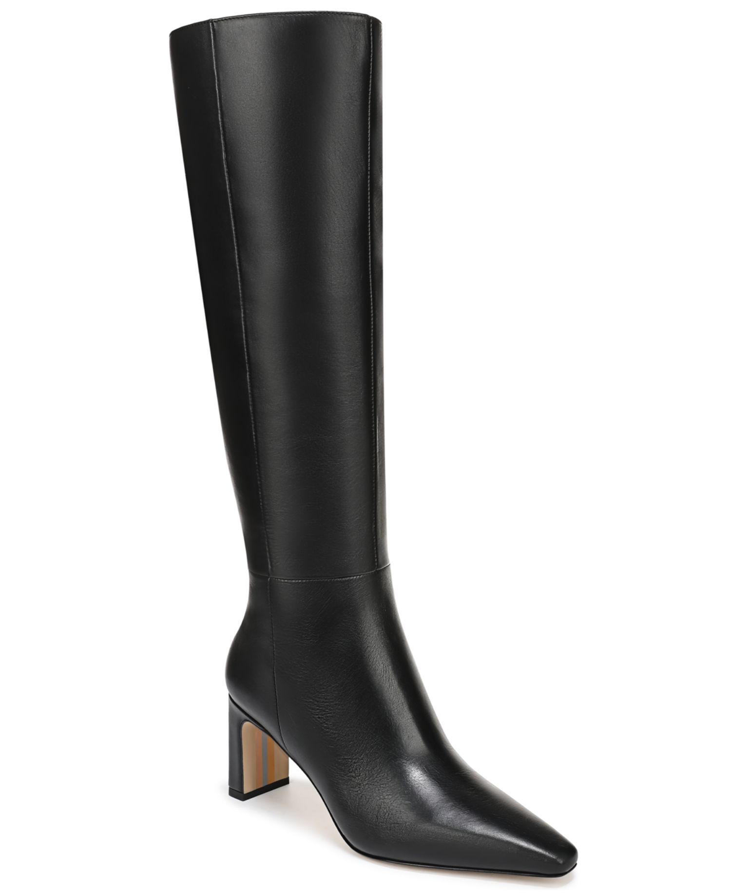 Women's Sylvia Snip Toe Knee High Dress Boots, Regular, Wide & Extra Wide Calf