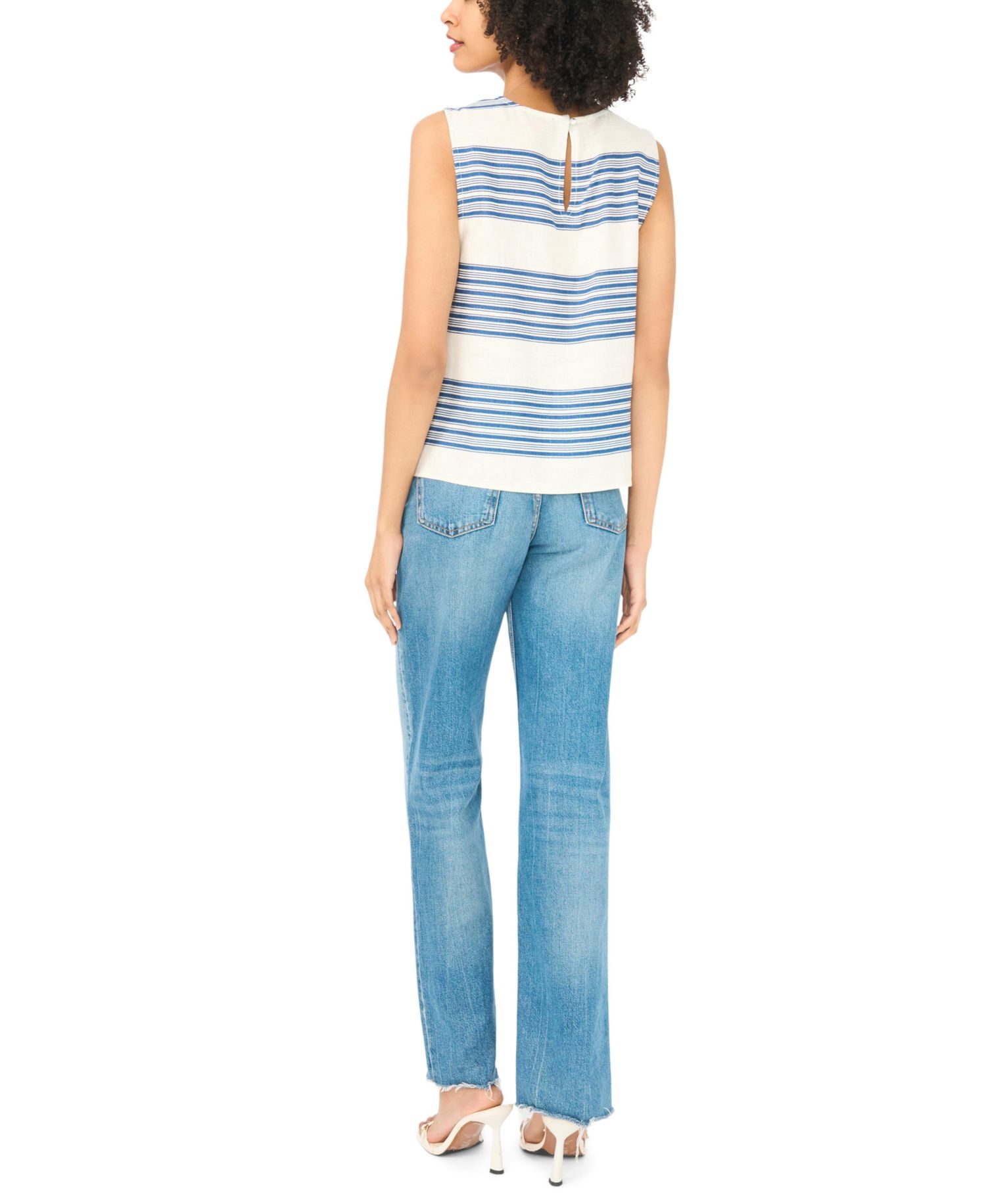 Women's Sleeveless Crewneck Tank Top