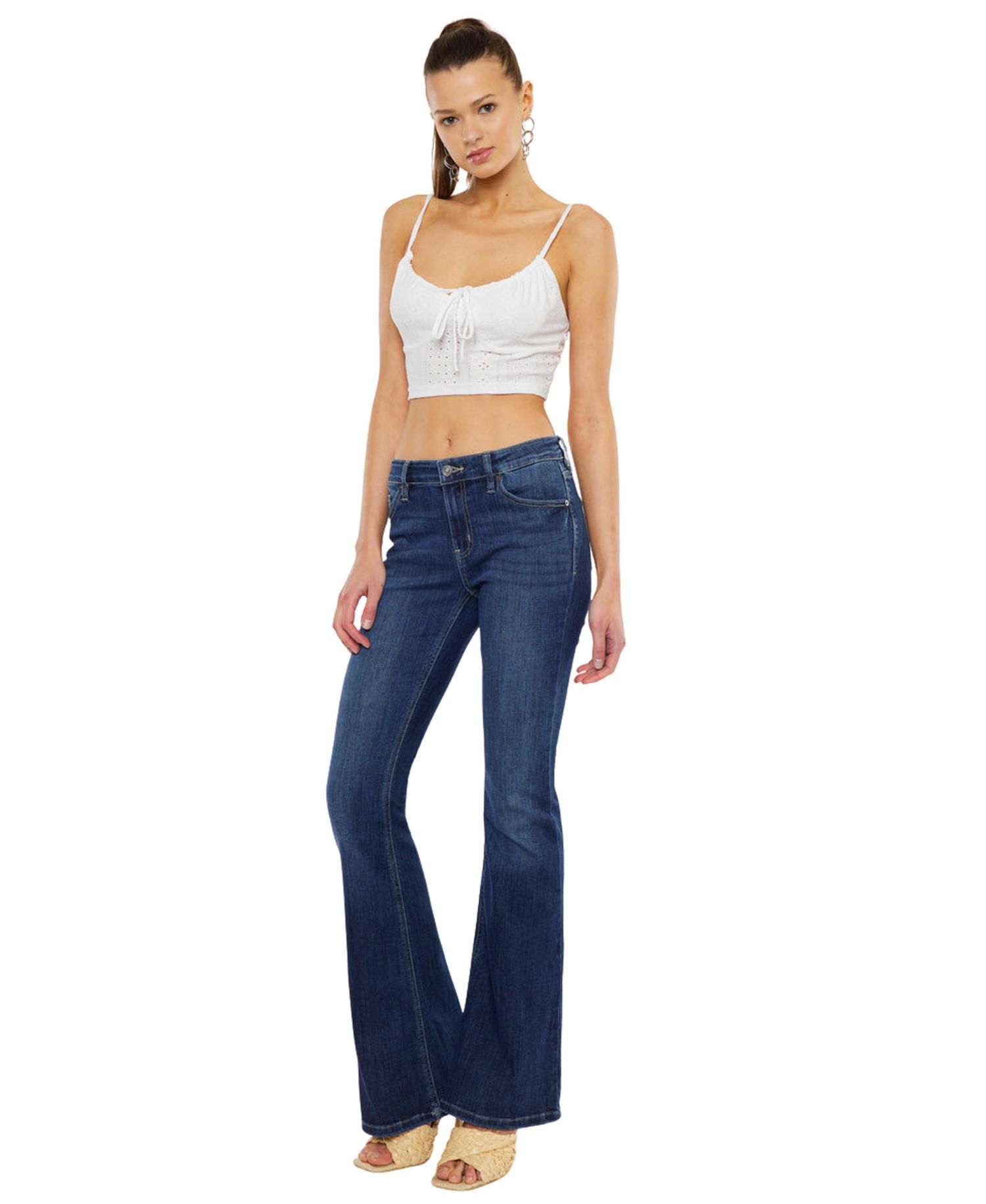 Women's Samuel Mid Rise Flare Jeans