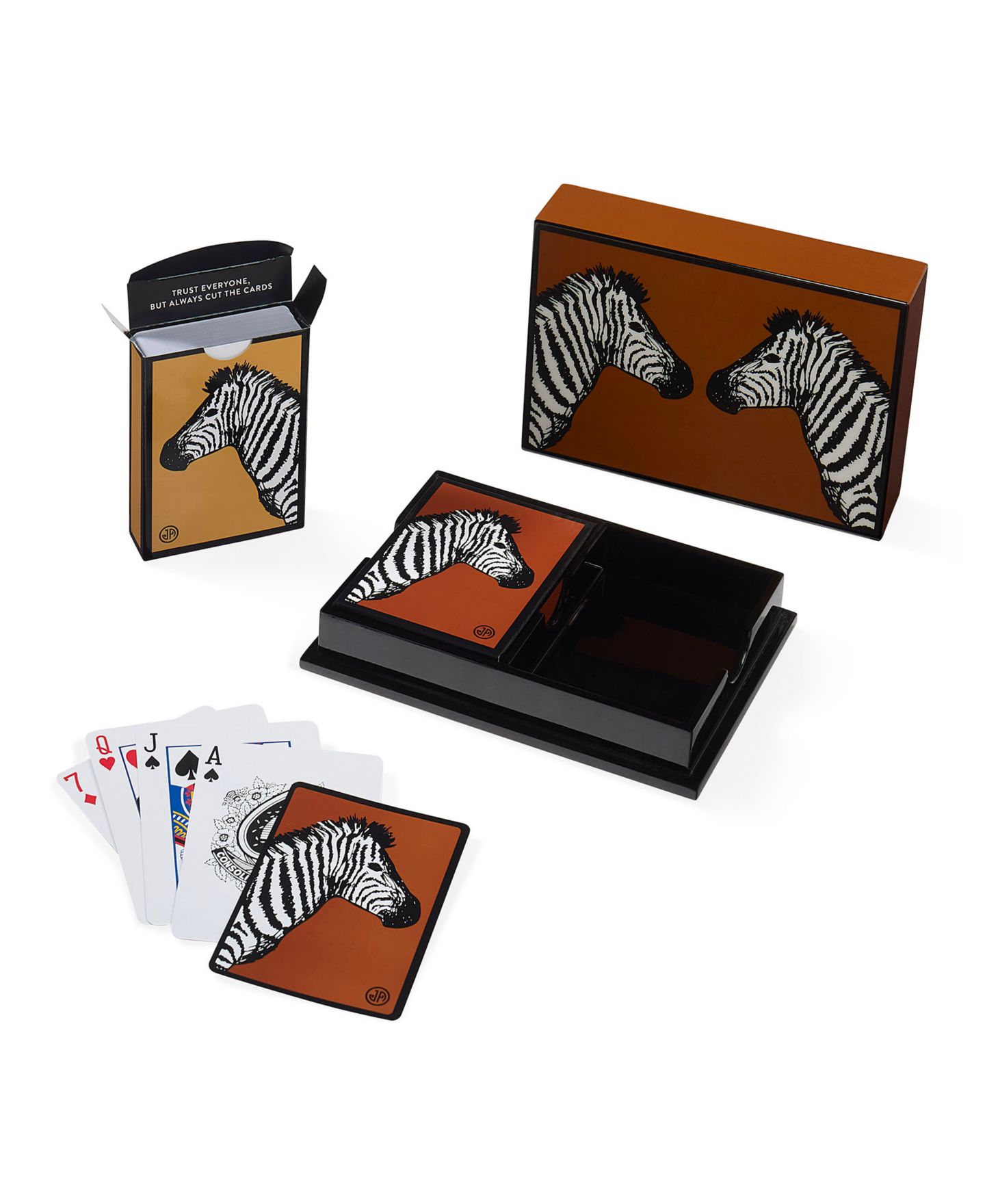 Детские игрушки Jonathan Adler Zebras Lacquer Card Set — фото 2