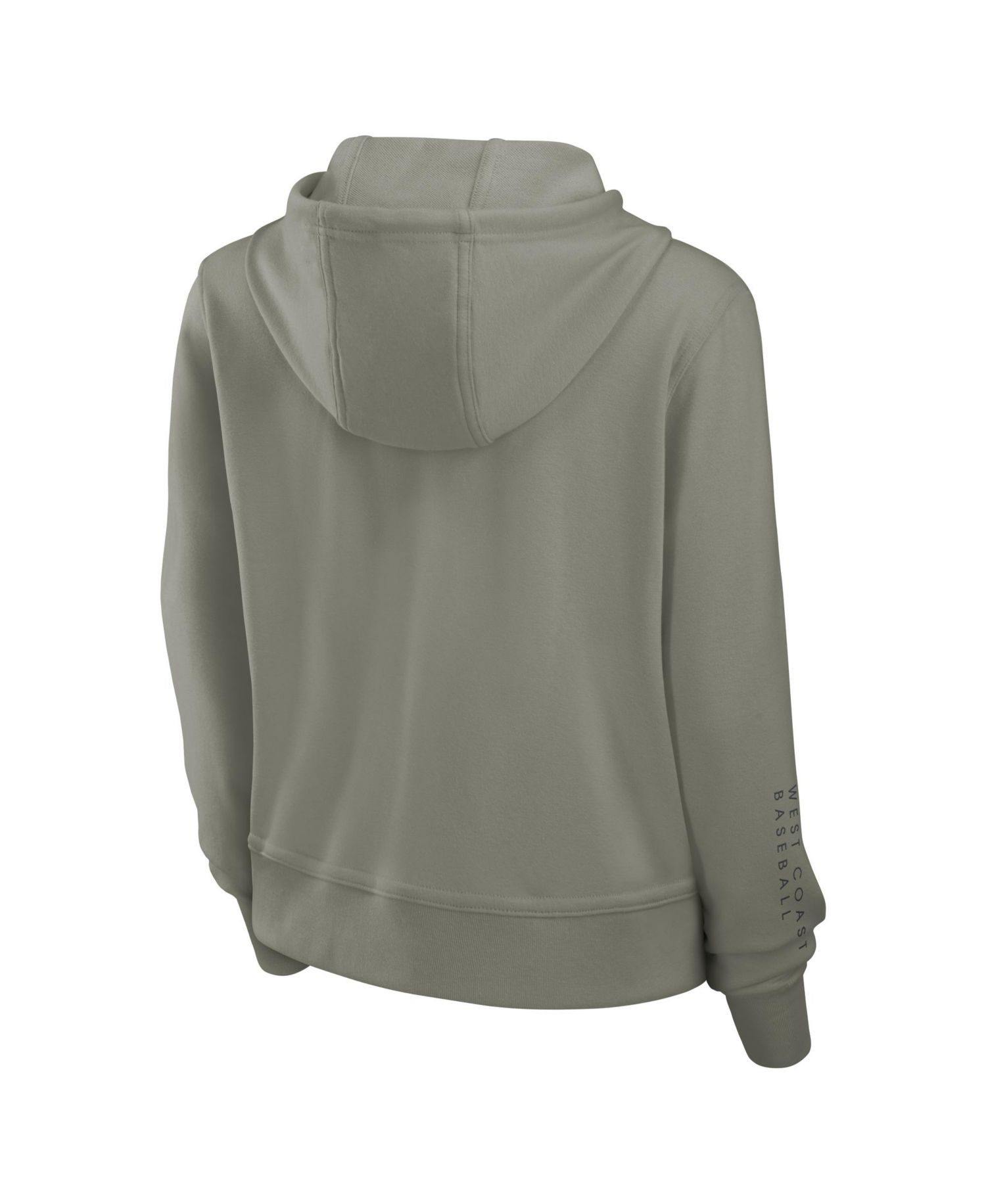 Women's Olive Los Angeles Dodgers One Tri-Blend Dri-FIT Hoodie
