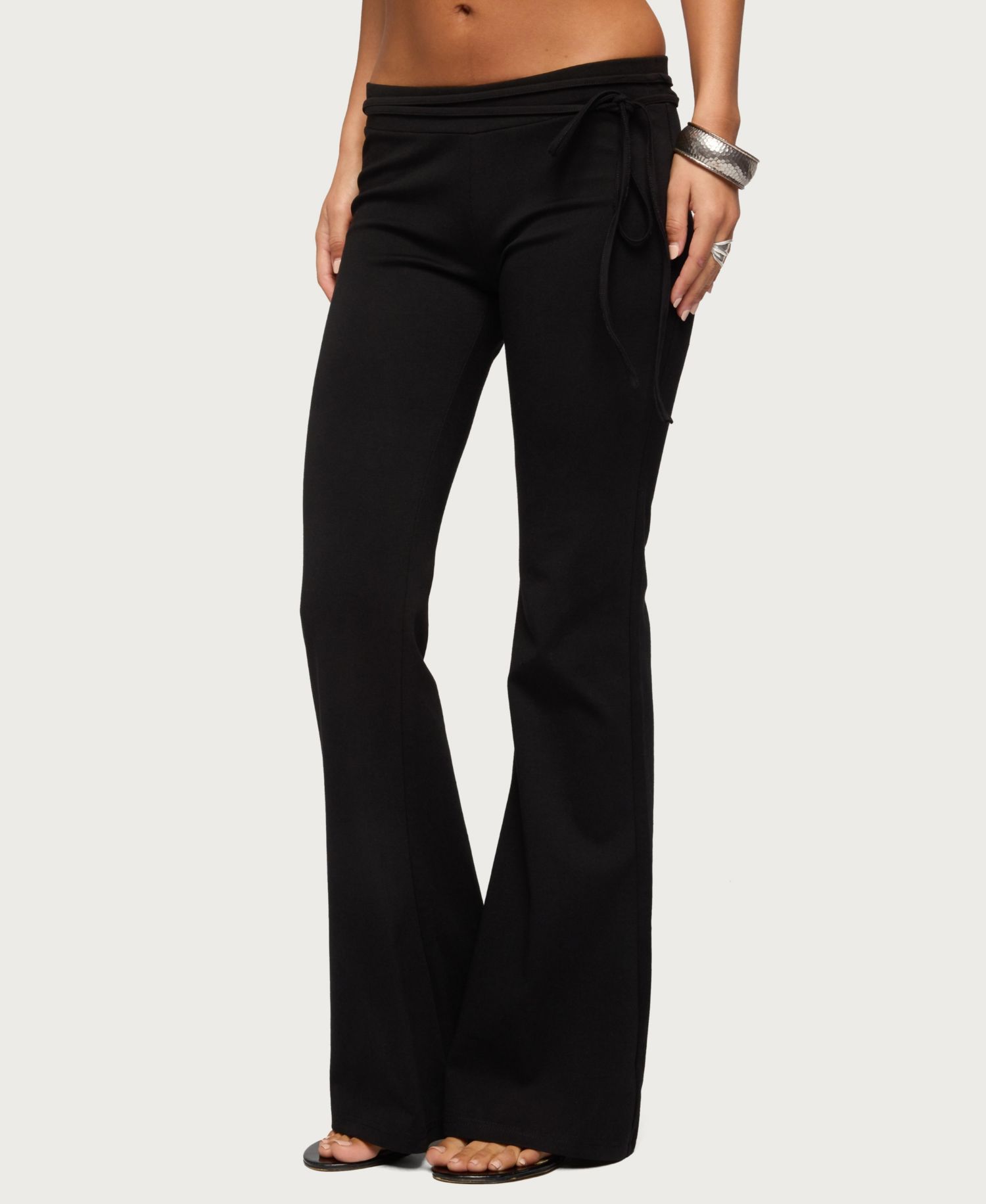 Women's Junipar Waist Tie Flared Pants