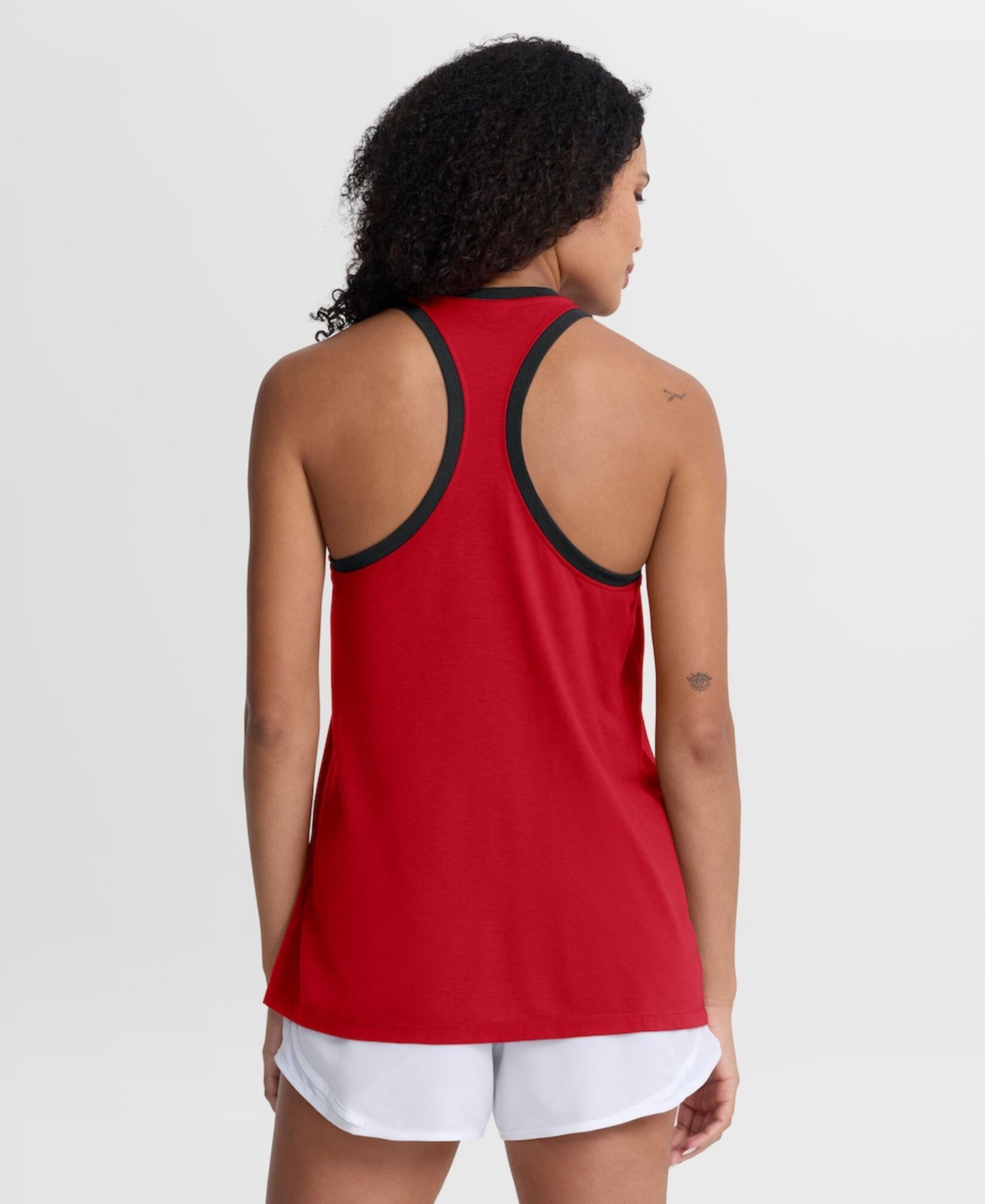 Women's Red Cincinnati Reds Tri-Blend Dri-FIT Racerback Tank Top