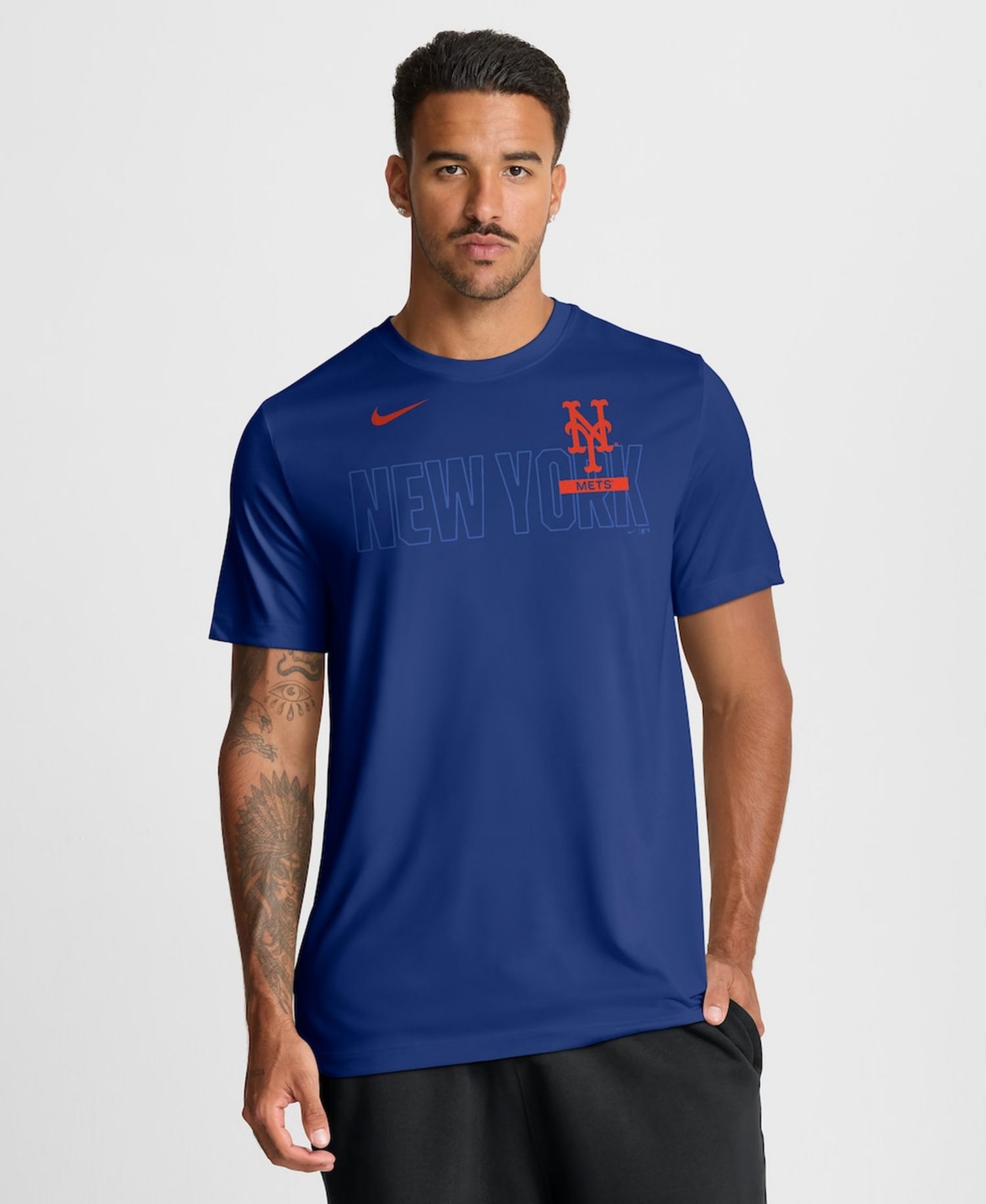 Men's Royal New York Mets Knockout Team Legend Dri-FIT T-Shirt