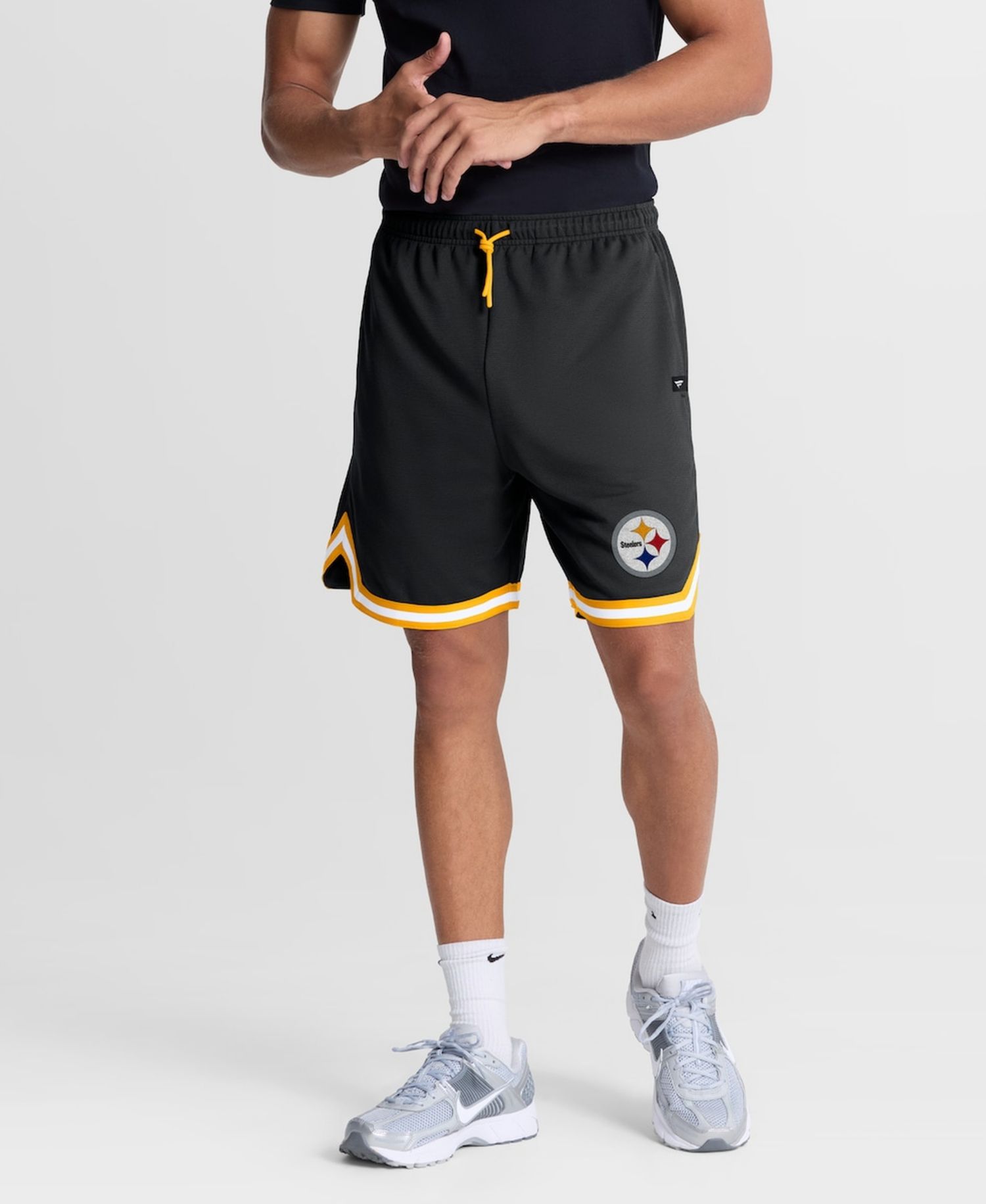 Men's Black Pittsburgh Steelers Fearless Drive Shorts