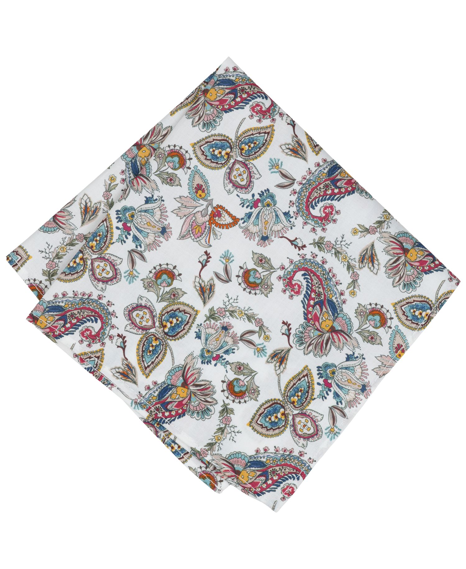 Men's Elliot Dotted Bow Tie & Floral Pocket Square 2-Piece Set