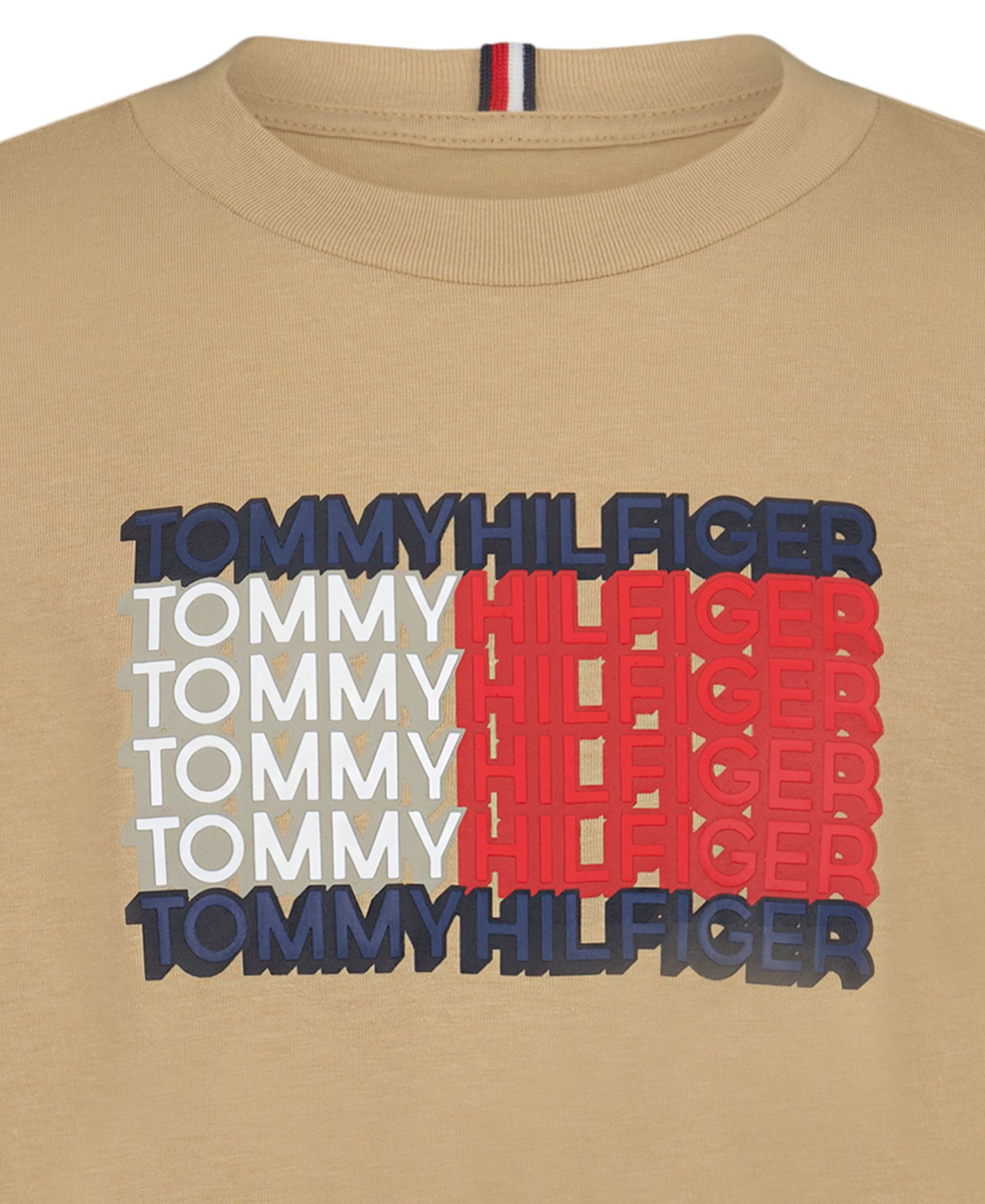 Boys' 8-20 3D Logo Flag Graphic Short-Sleeve T-Shirt