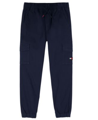 Boys' 8-20 Logo Cargo Jogger Pants