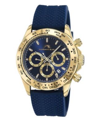 Men's Preston Silicone Strap Watch 1034BPRR