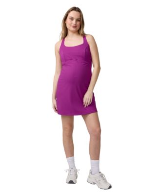 Maternity Ingrid + Isabel Ribbed Halter Active Dress