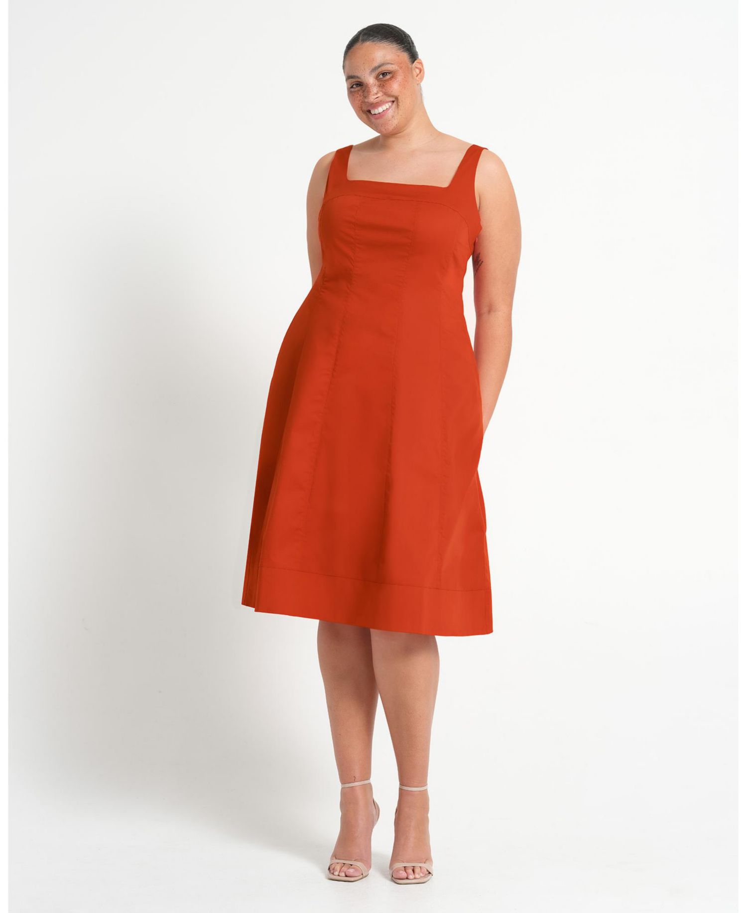 Women's Rohana A-Line Cotton Summer Mini Dress
