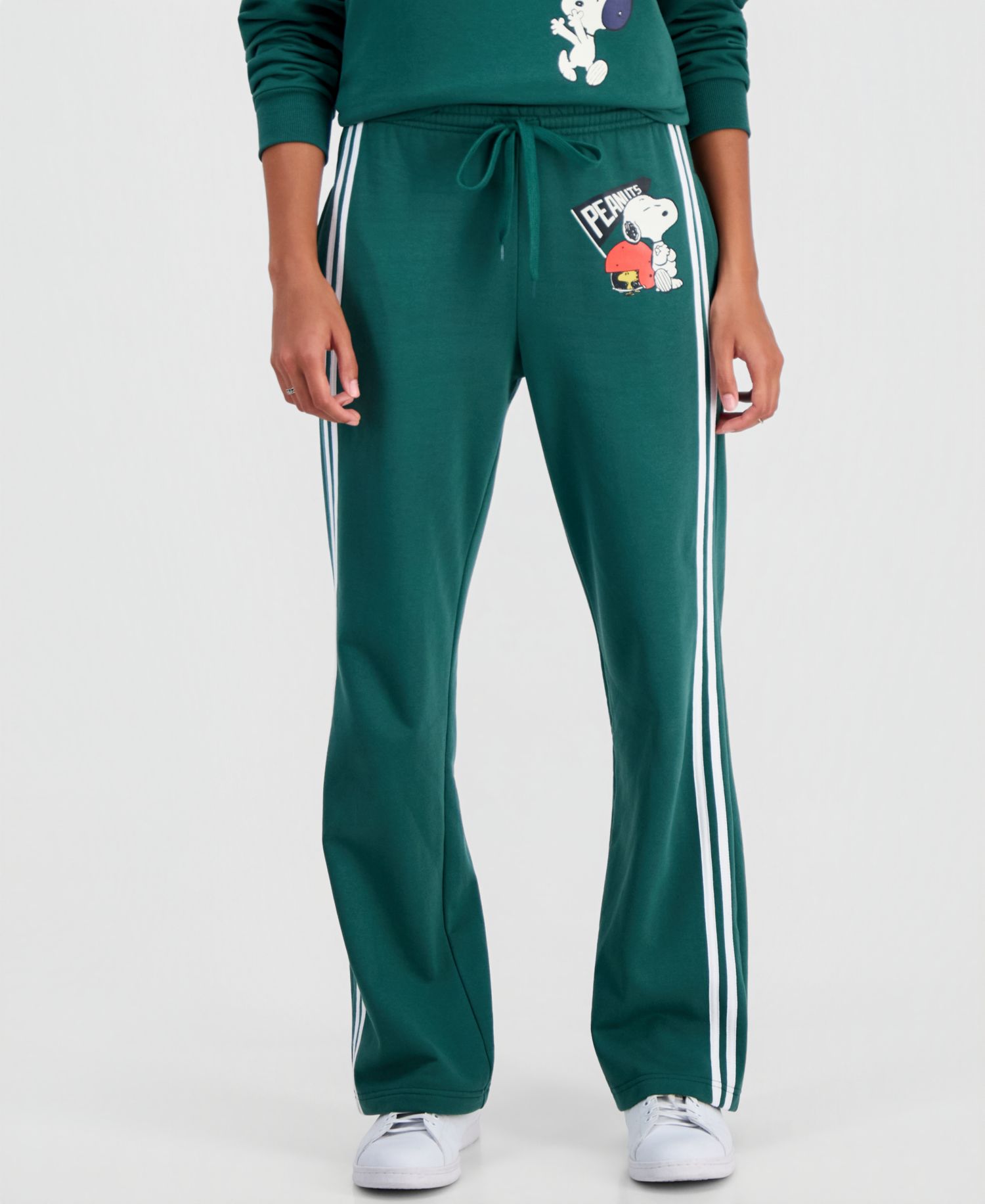 Juniors' Snoopy Football Sweatpants