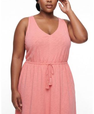 Torrid Plus Size Belle Isle Cinched-Waist Maxi Sundress