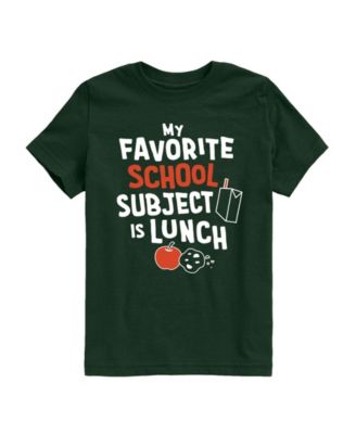 Boys' 8-20 My Favorite School Subject Is Lunch Short-Sleeve Graphic T-Shirt