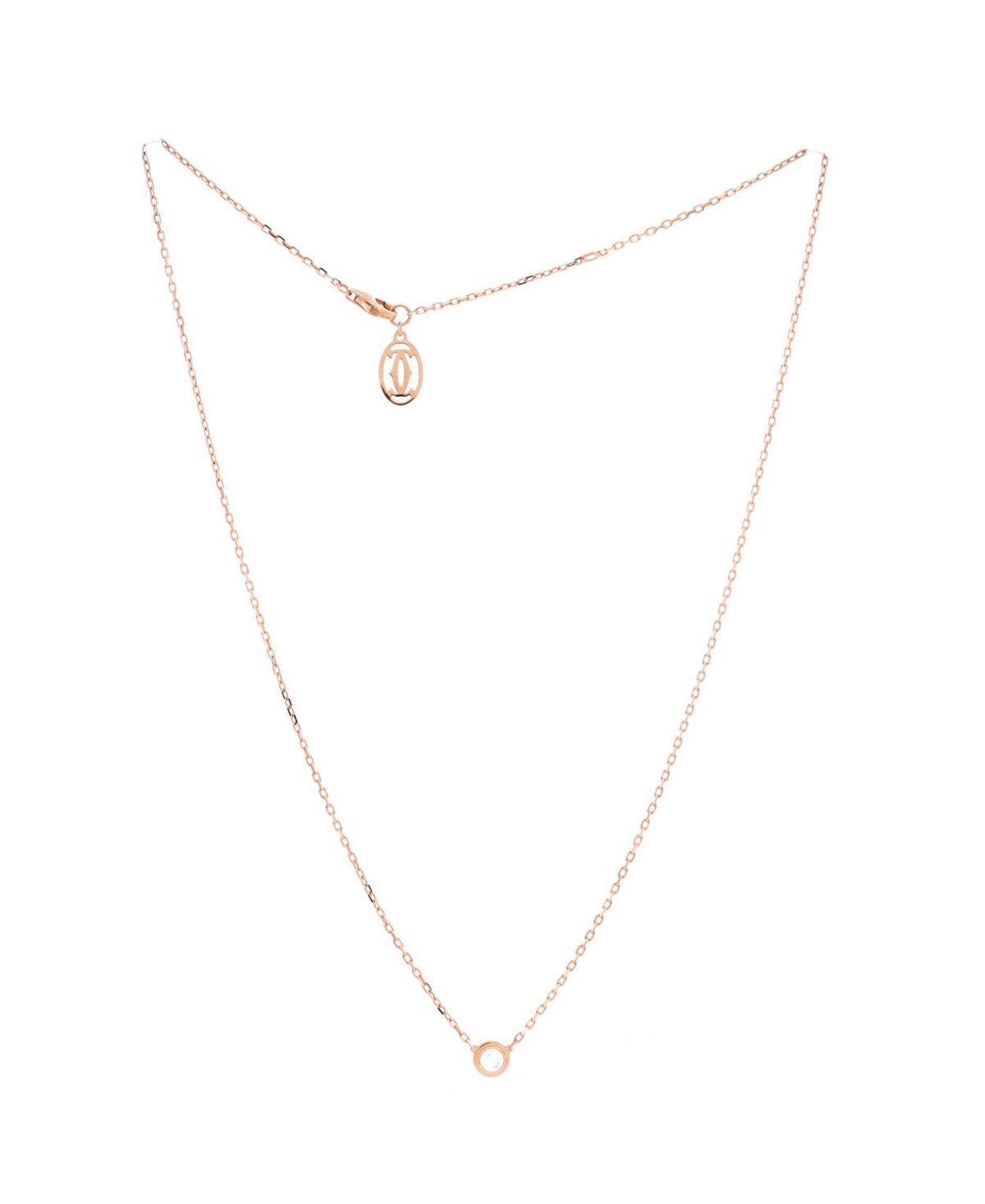 Pre-Owned Cartier D'Amour Pendant Necklace