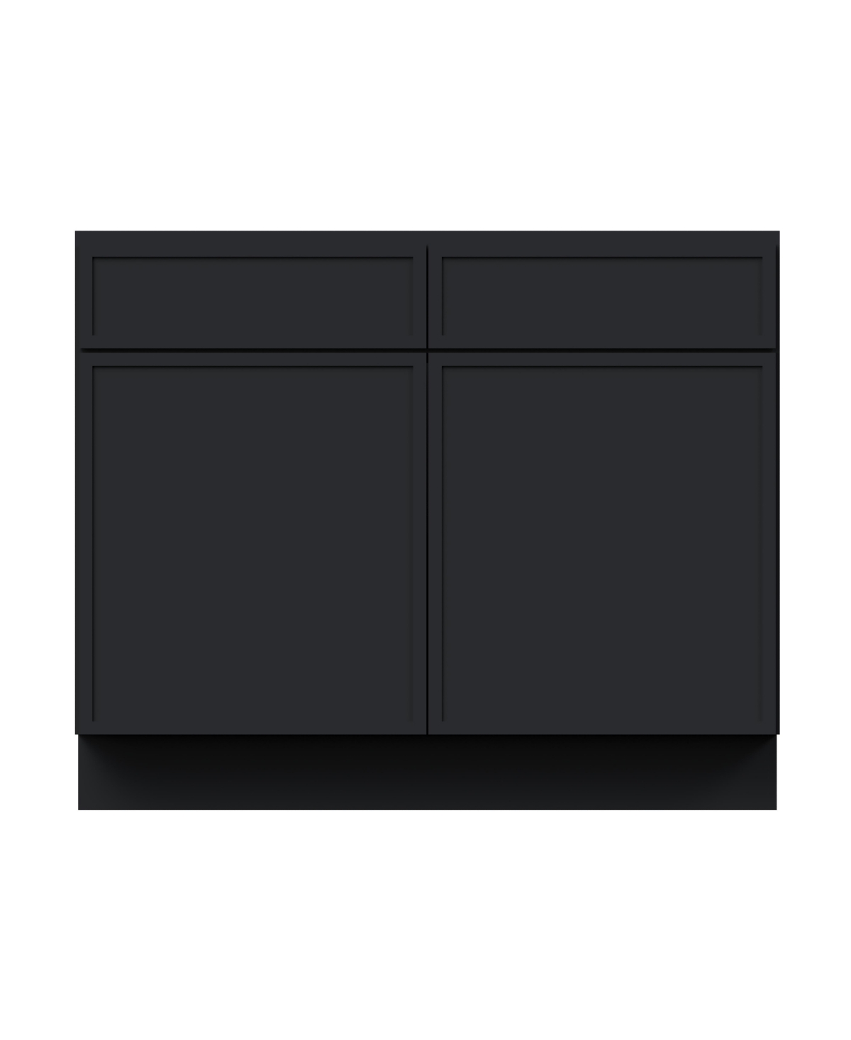 Boyel Living 42 Inch Wide Standard Base Cabinet, Ready to Assemble Kitchen Cabinet with Solid Wood Frame, Soft-Close Slides and Hinges
