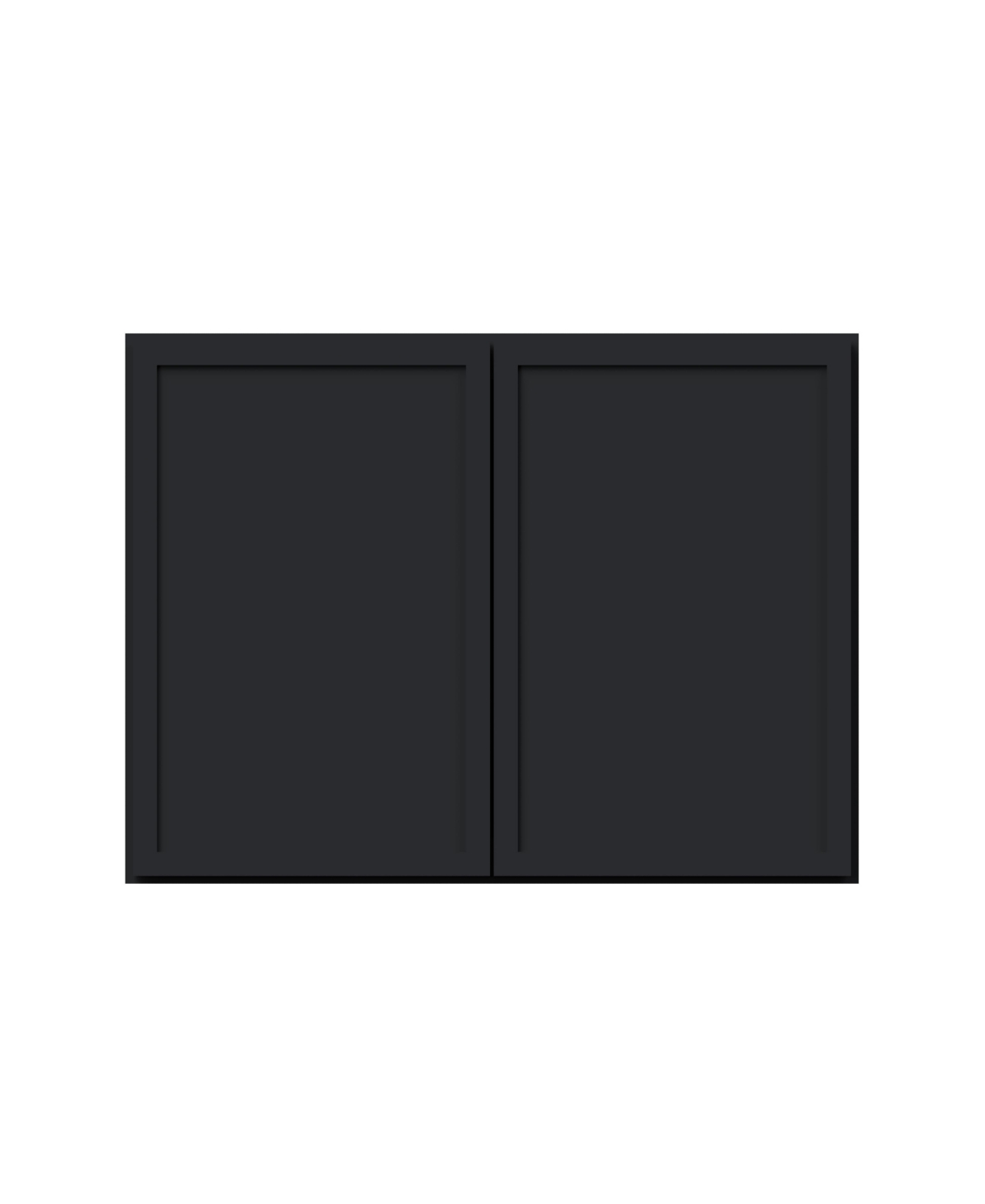 Boyel Living 24 Inch x18 Inch Double Door Short Wall Cabinet, Ready to Assemble Kitchen Cabinet with Solid Wood Frame, Soft-Close Slides and Hinge
