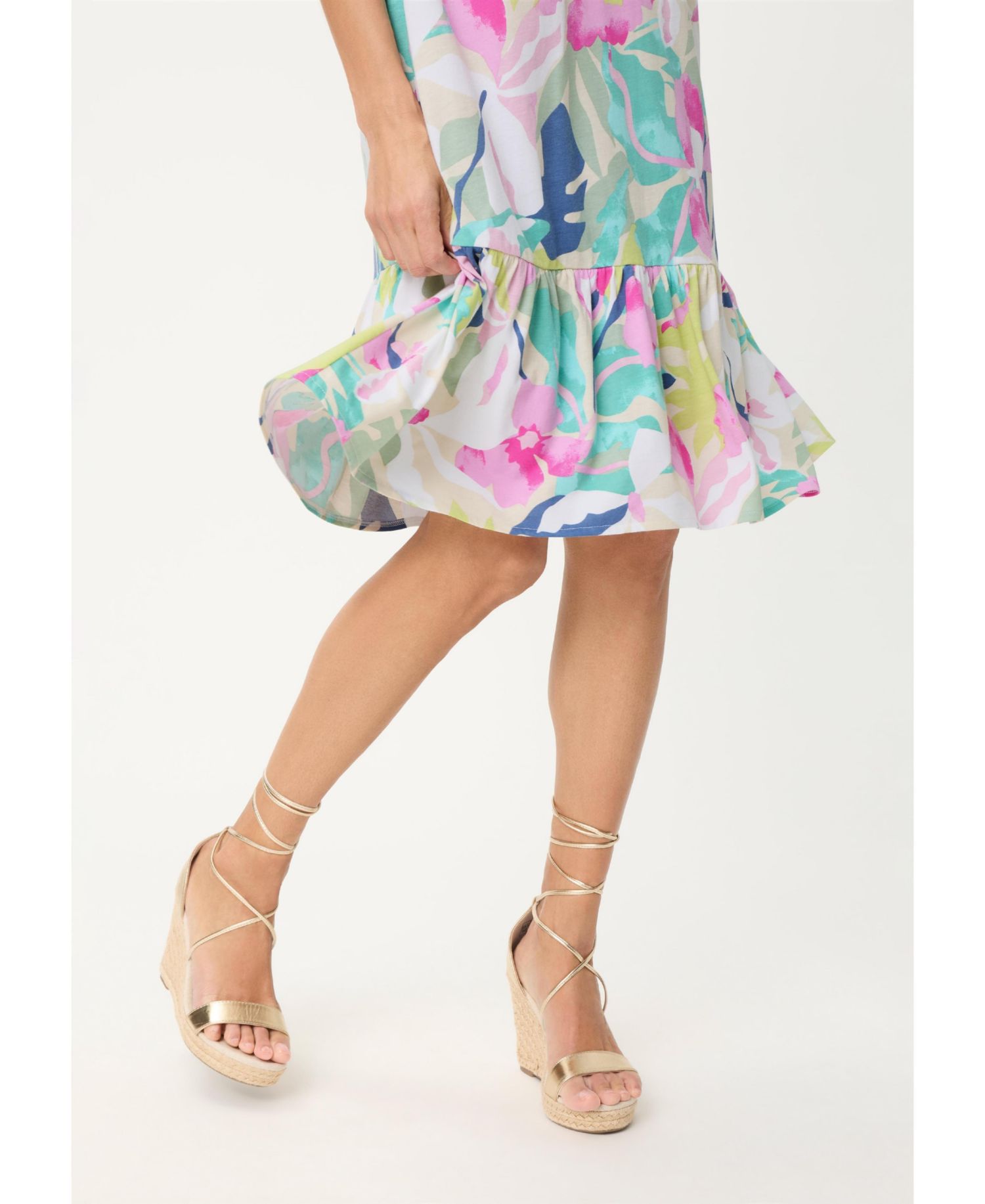 Women's Floral Sleeveless Dress