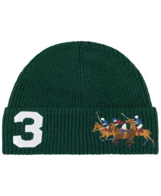 Men's Polo Match Beanie Hat