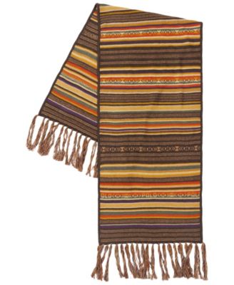Men's Textural Stripe Scarf