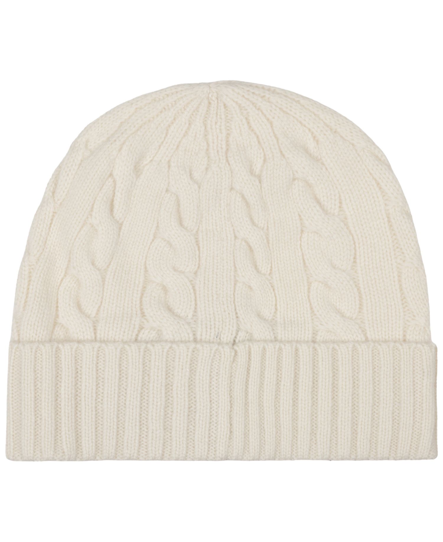 Men's Cashmere Blend Cable Beanie