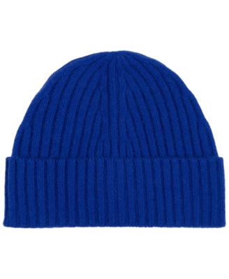 Men's Cashmere Rib Beanie Hat