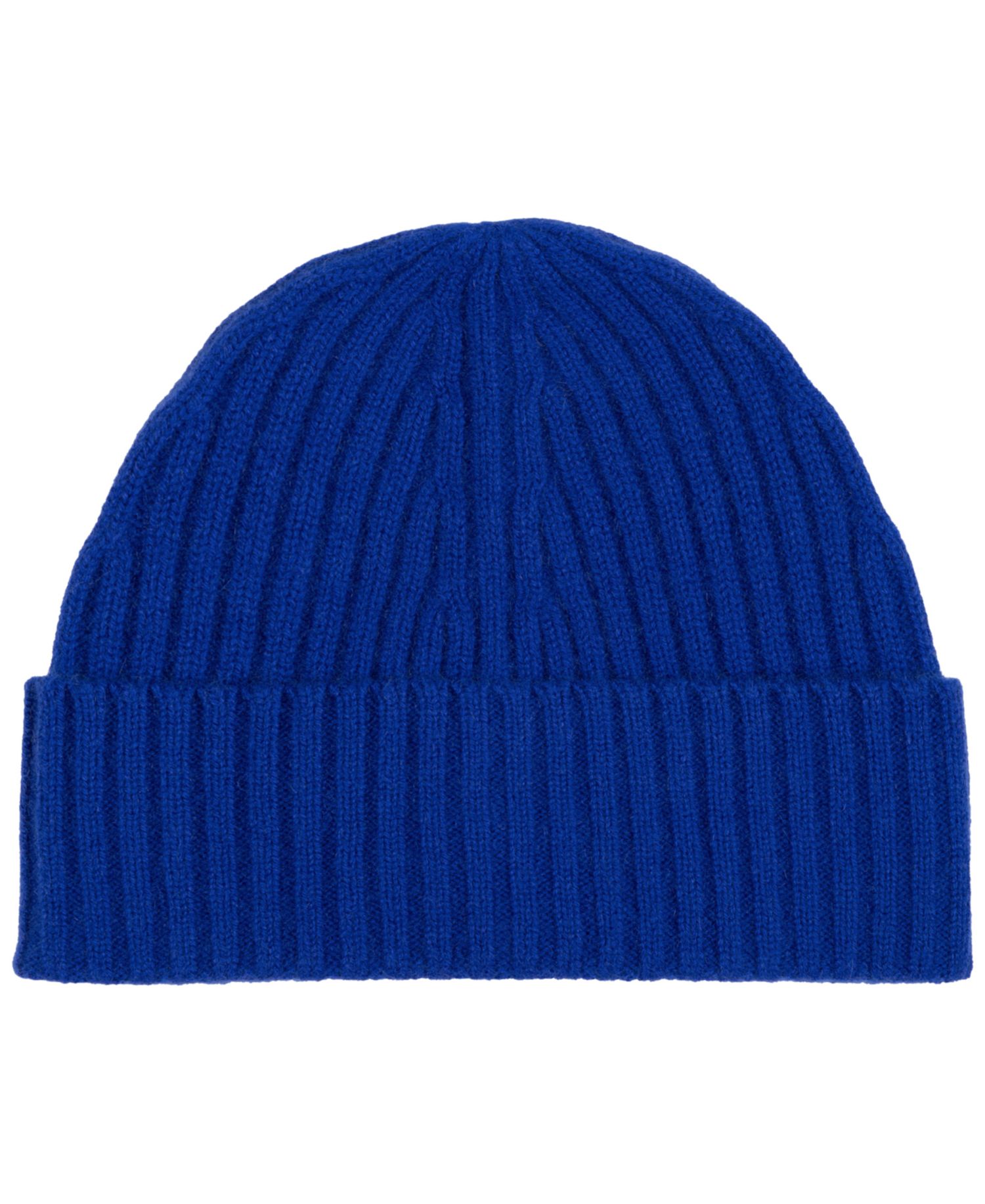 Men's Cashmere Rib Beanie Hat