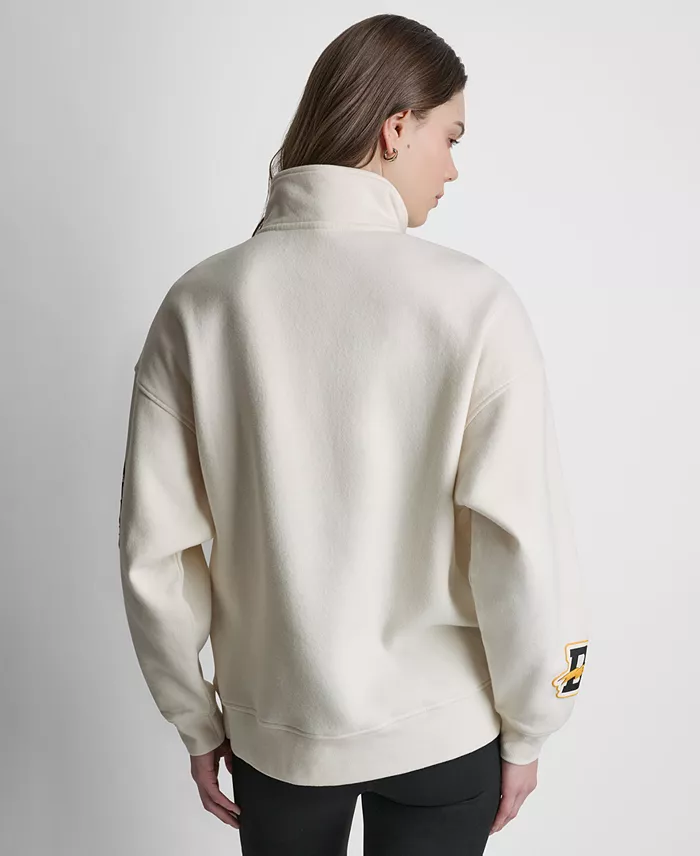 Women's Campus Patch Quarter-Zip Sweatshirt - thumbnail 5