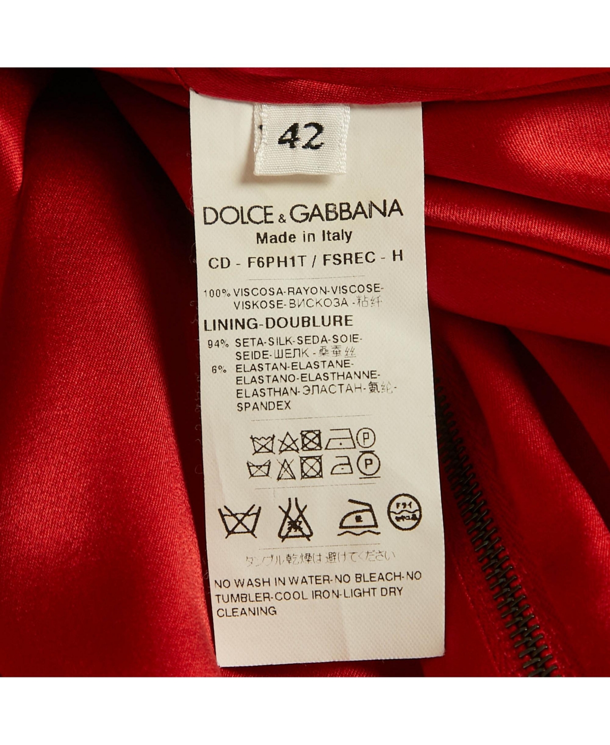 Pre-Owned Dolce & Gabbana Women's Floral Print Crepe Mini Dress