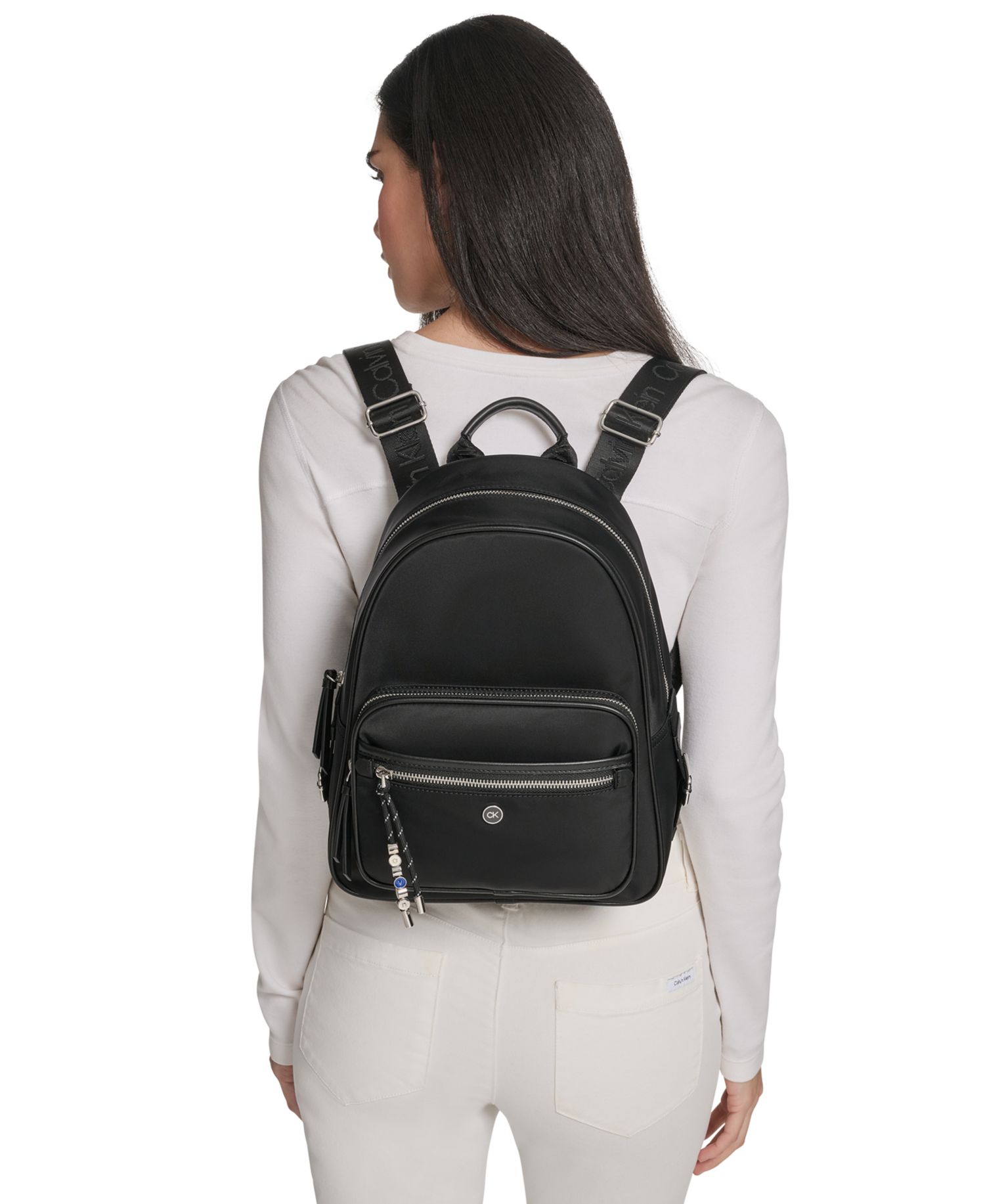 Caius Zipper Backpack Messenger