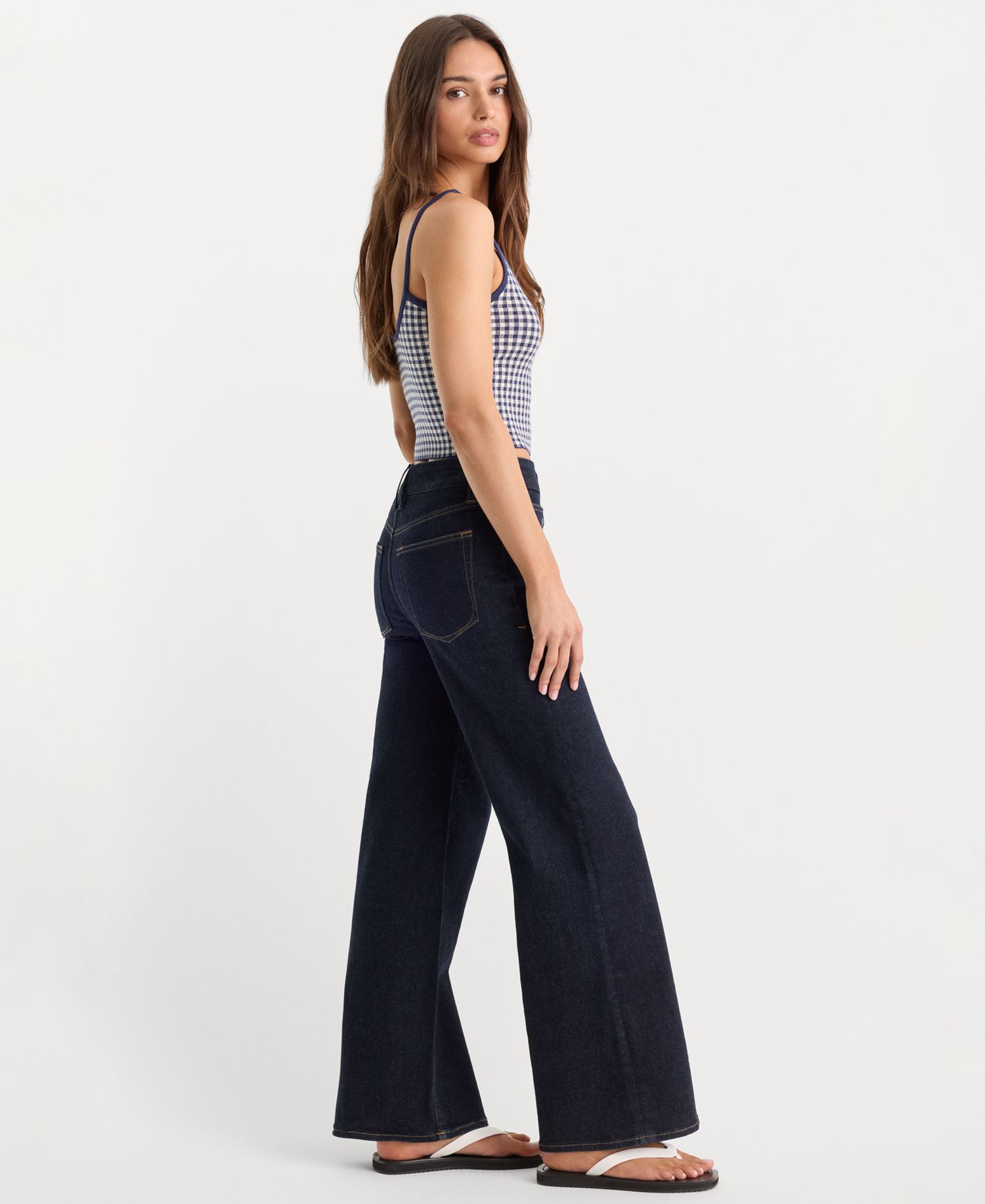 Women's Always Fits Slim Palazzo Jeans