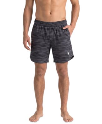 Men's Jute Print Scallop 7.5" Volley Swimsuit