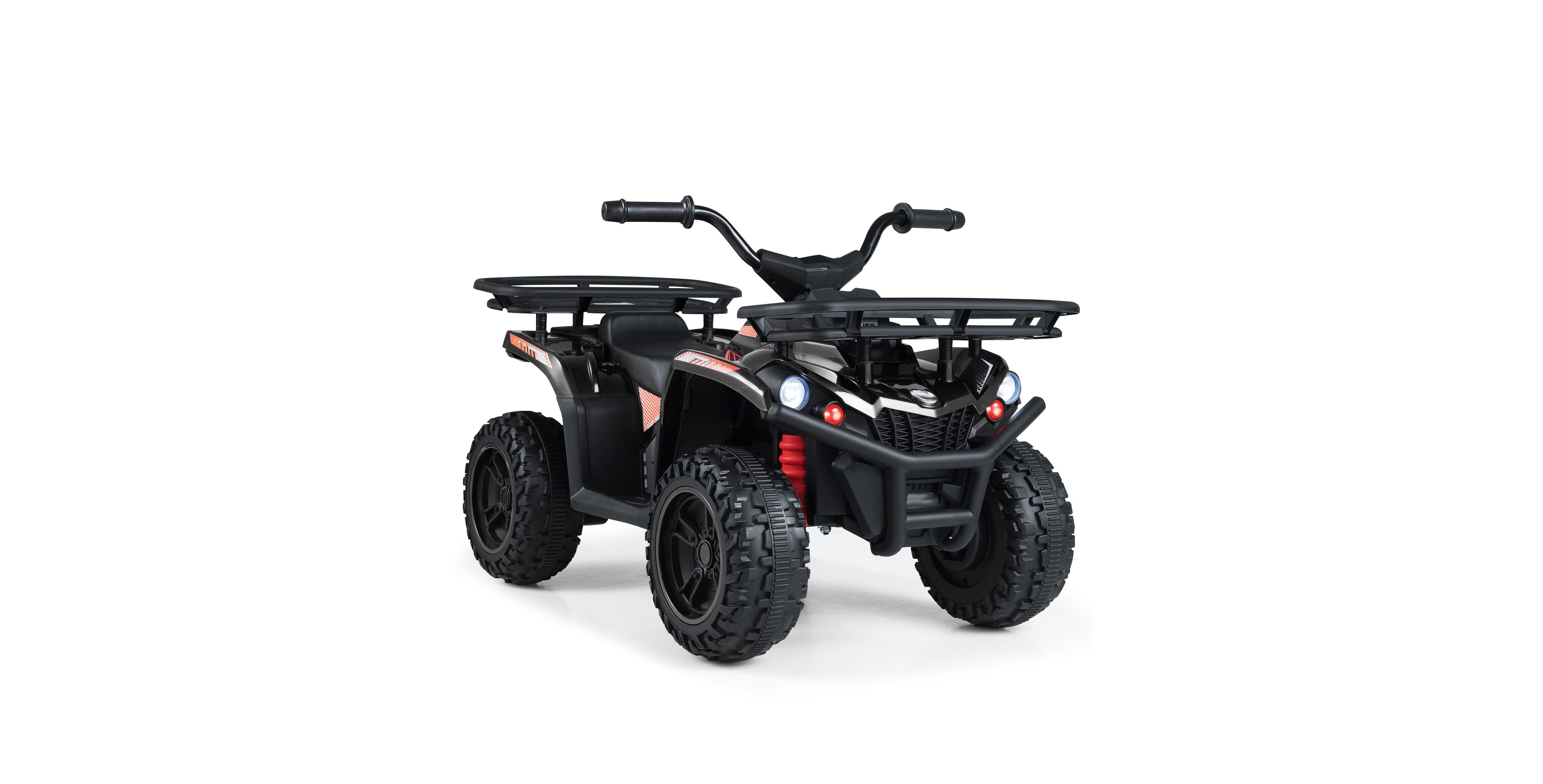 Slickblue 24V Kids Electric Quad Ride On with Led Headlights and Rugged Tires