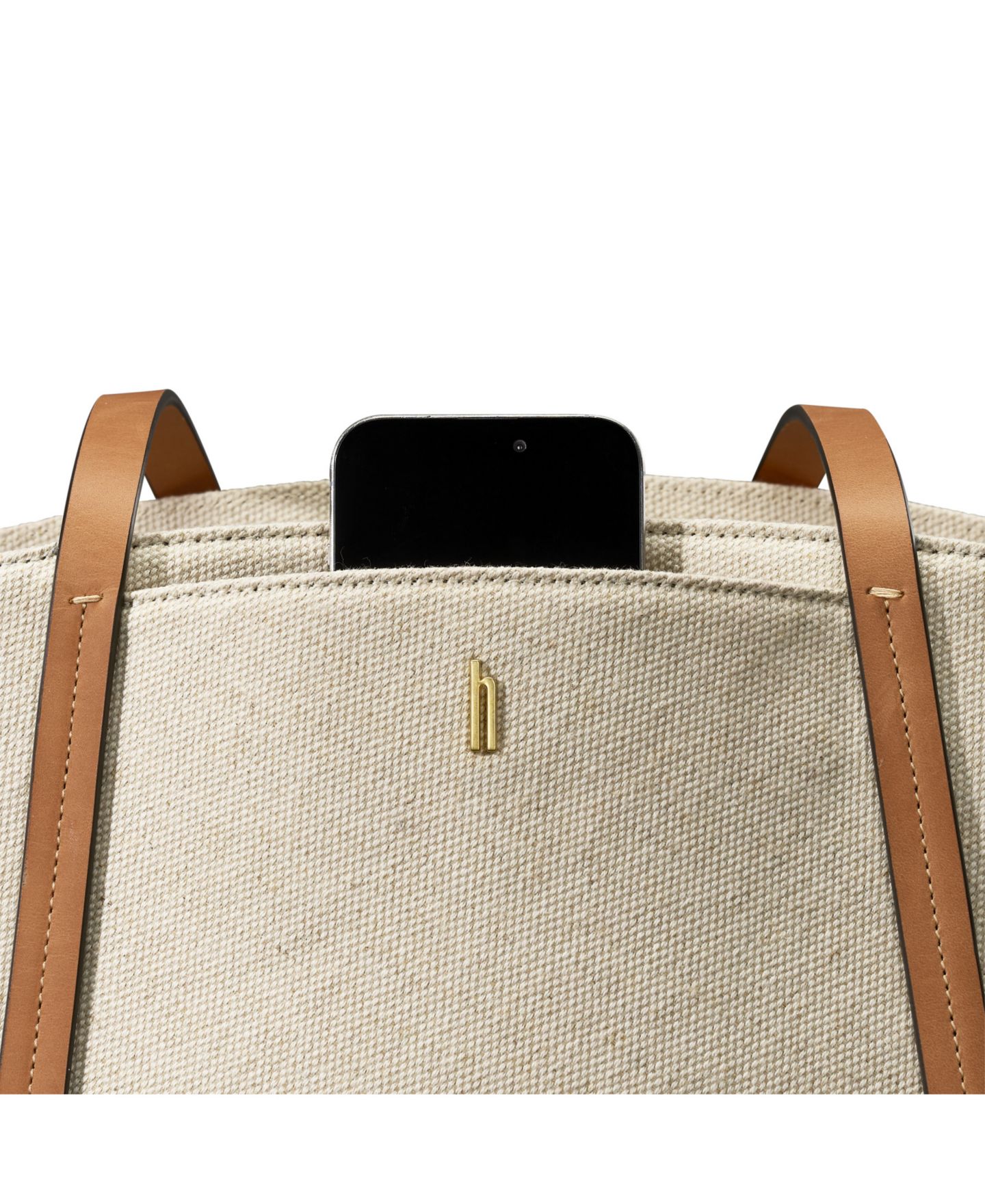 Женская сумка Hartmann Reserve Carryall Tote, цвет: Экрю — фото 8
