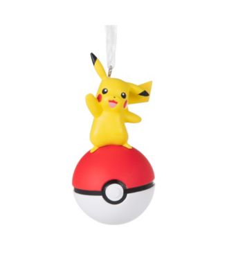 Pok&eacute;mon Pikachu on Pok&eacute; Ball Christmas Ornament