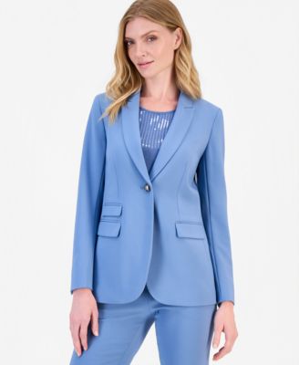 Women's Triple-Pocket One-Button Blazer