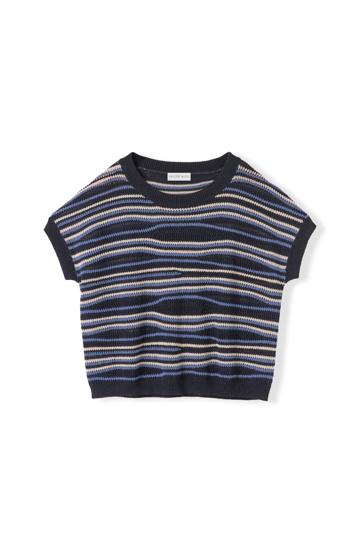 Women's Landscape Stripe Knitted Top