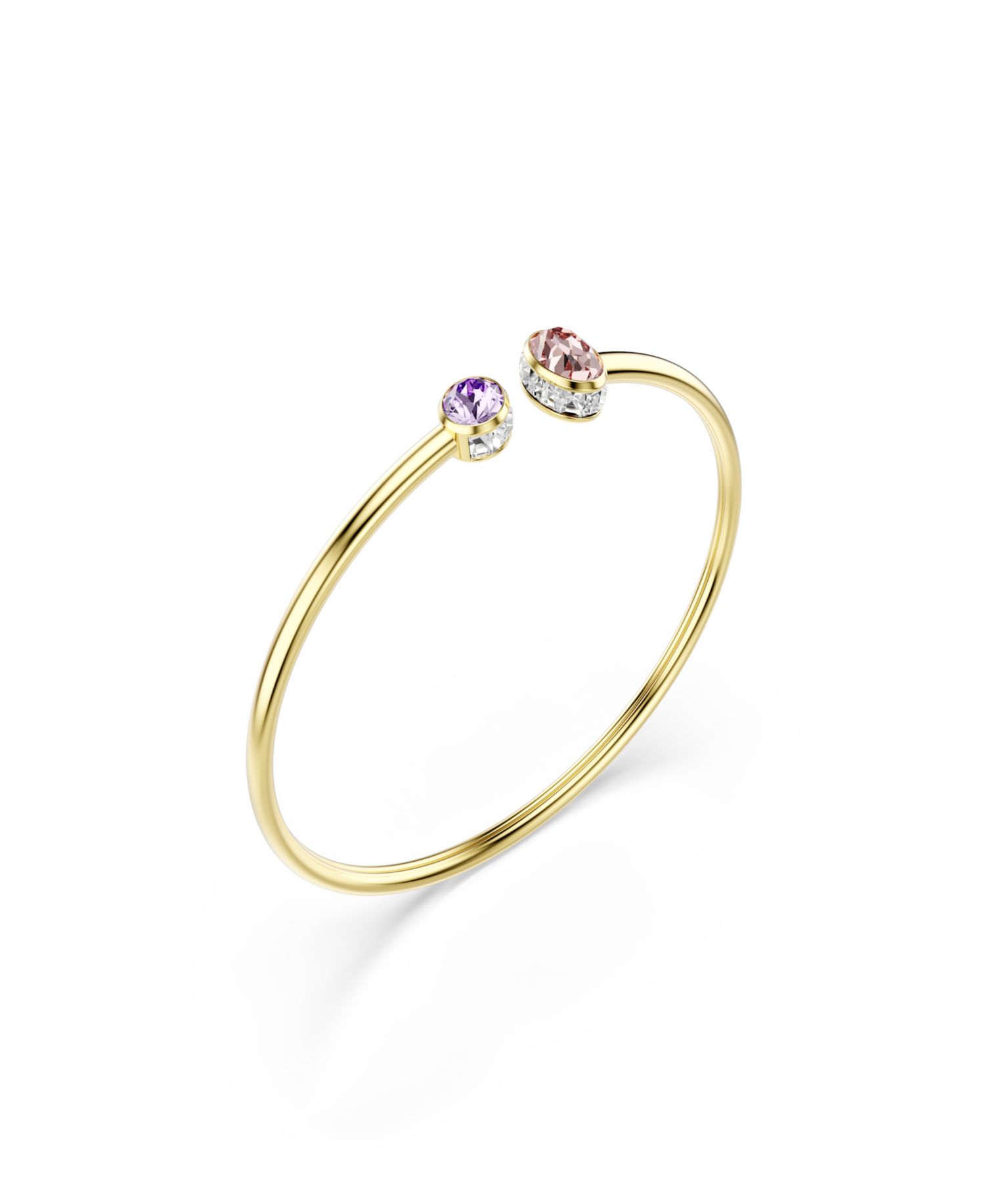 Gold-Tone Plated Chroma Bangle Bracelet